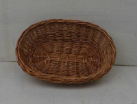 Ovale Wiedenschale flach