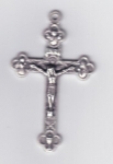Kreuz aus  Metall 4,0 cm mit Korpus.
